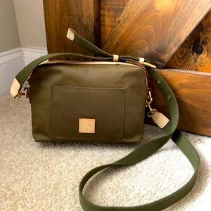 India Hicks Olive Crossbody Bag